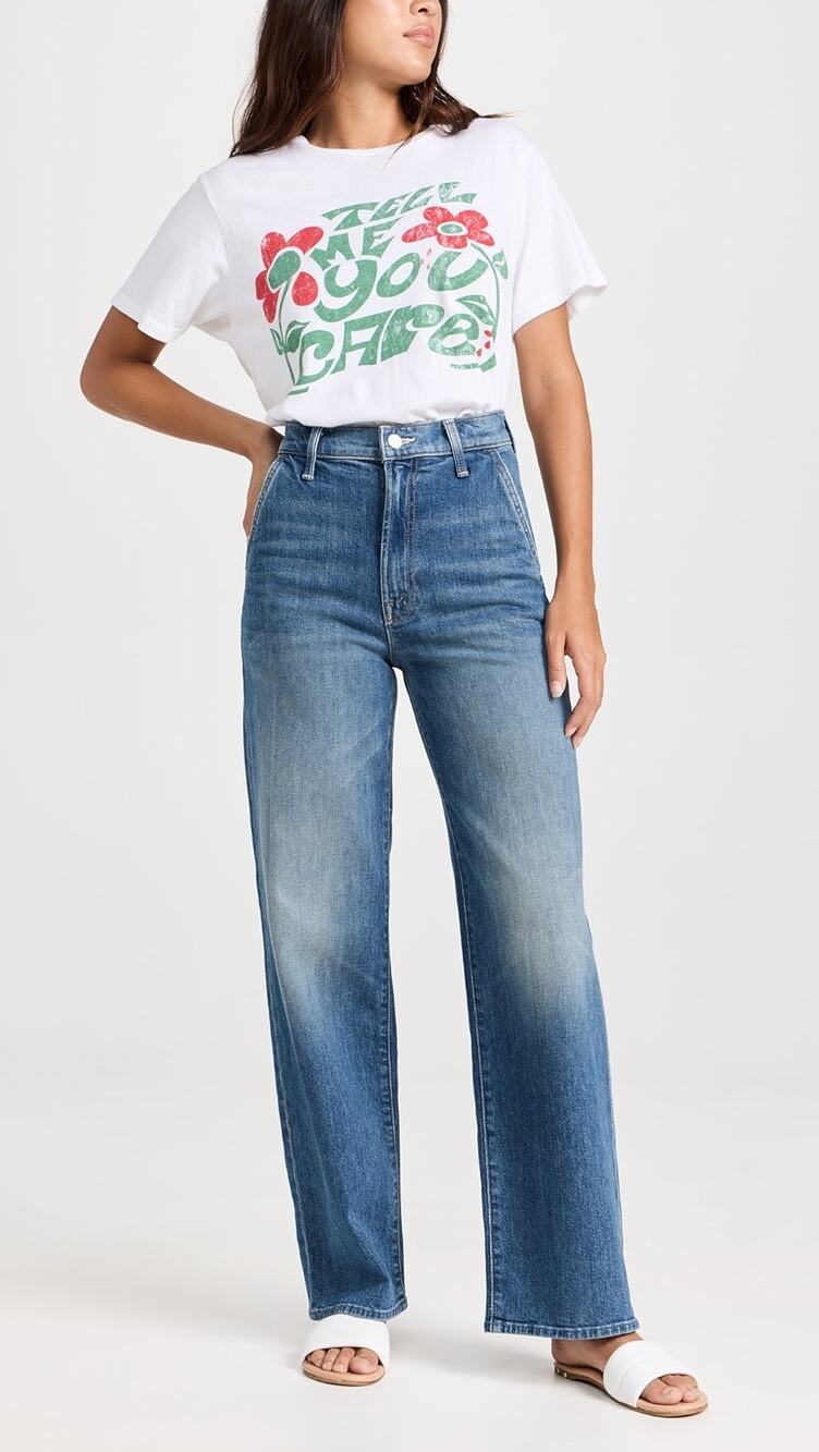 MOTHER High Waisted Spinner Skimp Jeans - Flash Back - 26